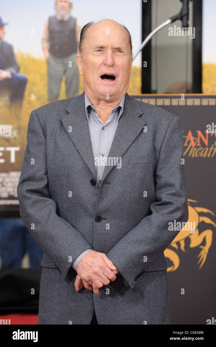 Robert Duvall at a public appearance for Robert Duvall Handprint and ...