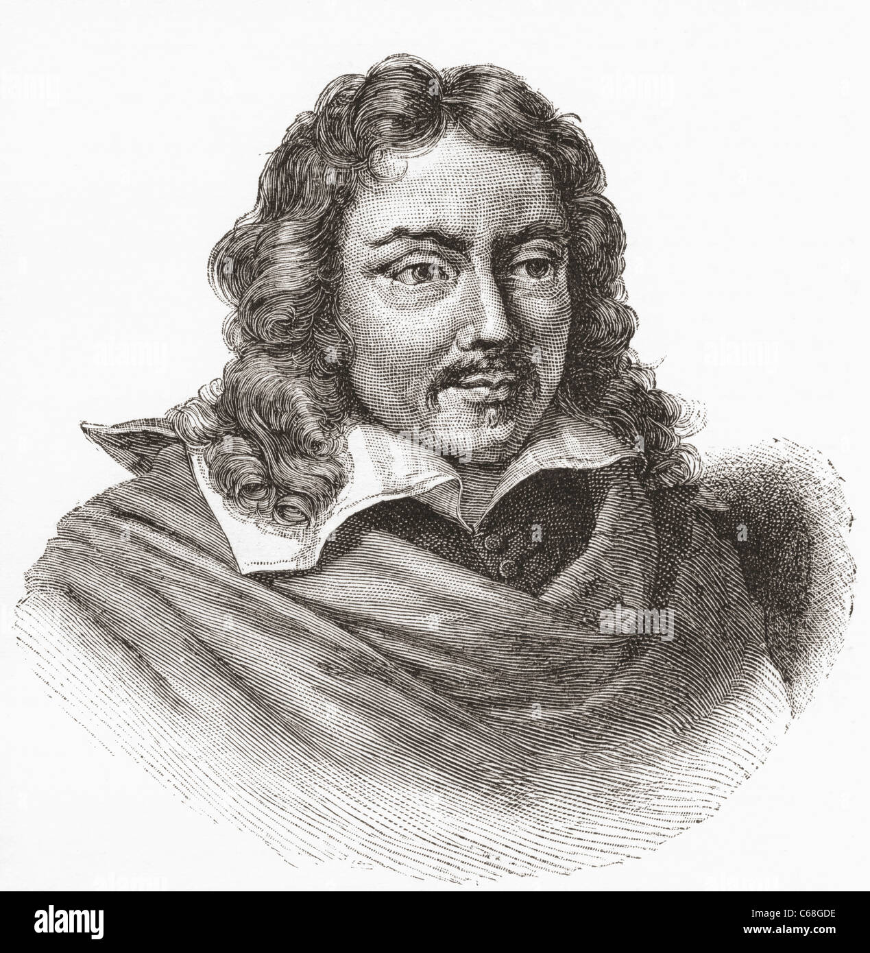 Gabriël Metsu, 1629 – 1667. Dutch painter. Stock Photo