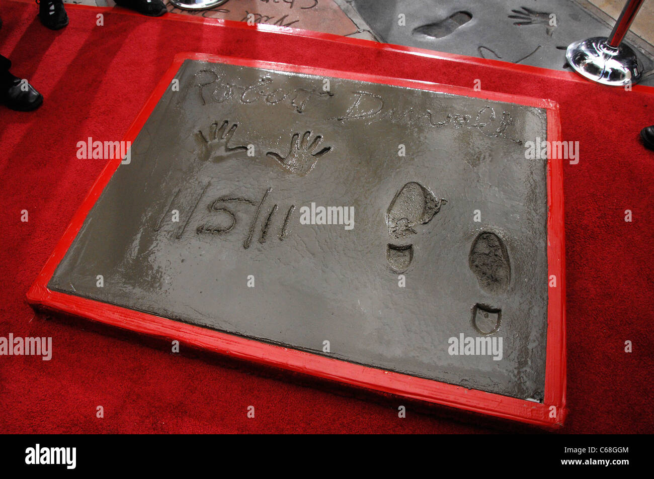 Hand and footprints ceremony hires stock photography and images Alamy
