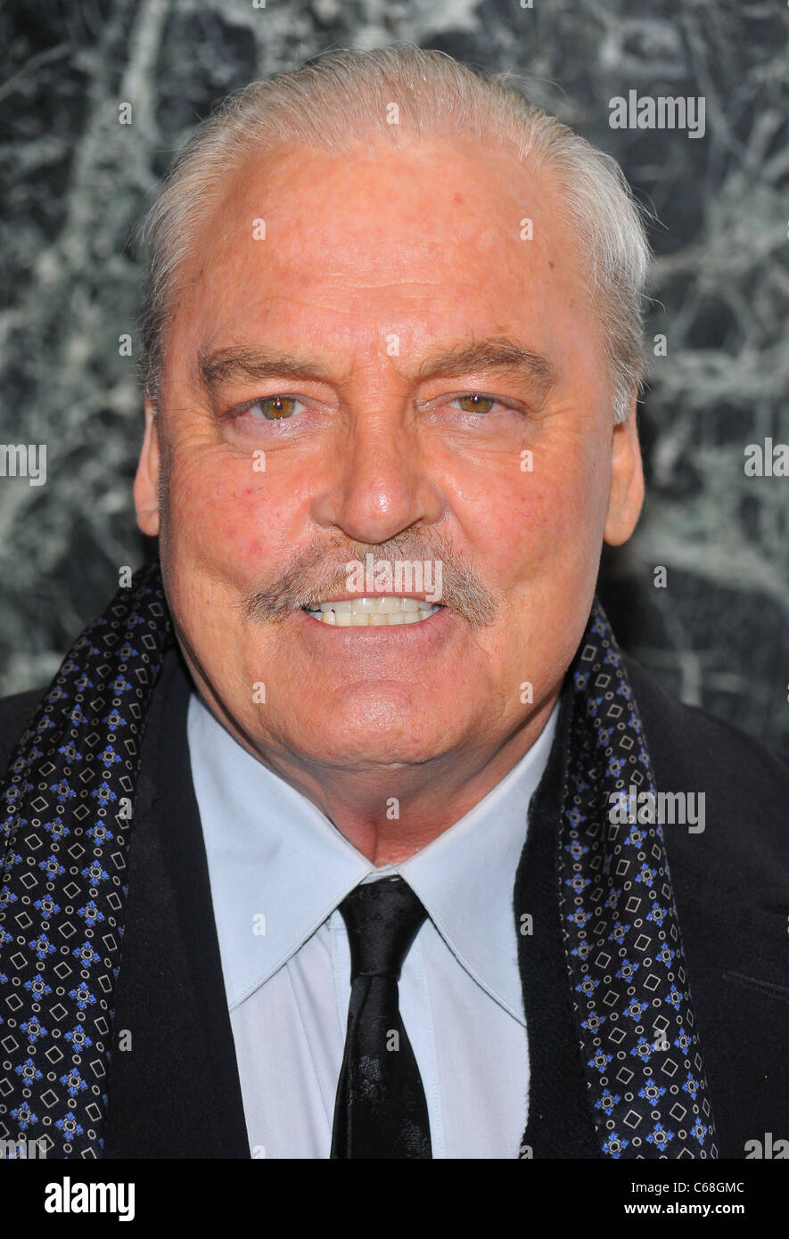 Stacy Keach at arrivals for LIGHTS OUT Series Premiere on FX, Hudson Theater, New York, NY January 5, 2011. Photo By: Gregorio T. Binuya/Everett Collection Stock Photo