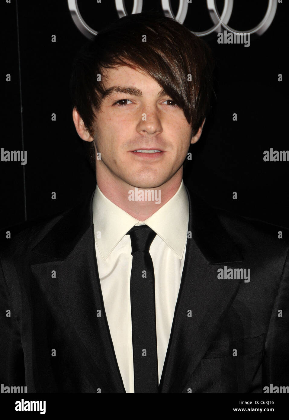 Drake Bell at arrivals for Audi Golden Globes Week Kick-Off Party, Cecconi's, Los Angeles, CA January 9, 2011. Photo By: Dee Cercone/Everett Collection Stock Photo