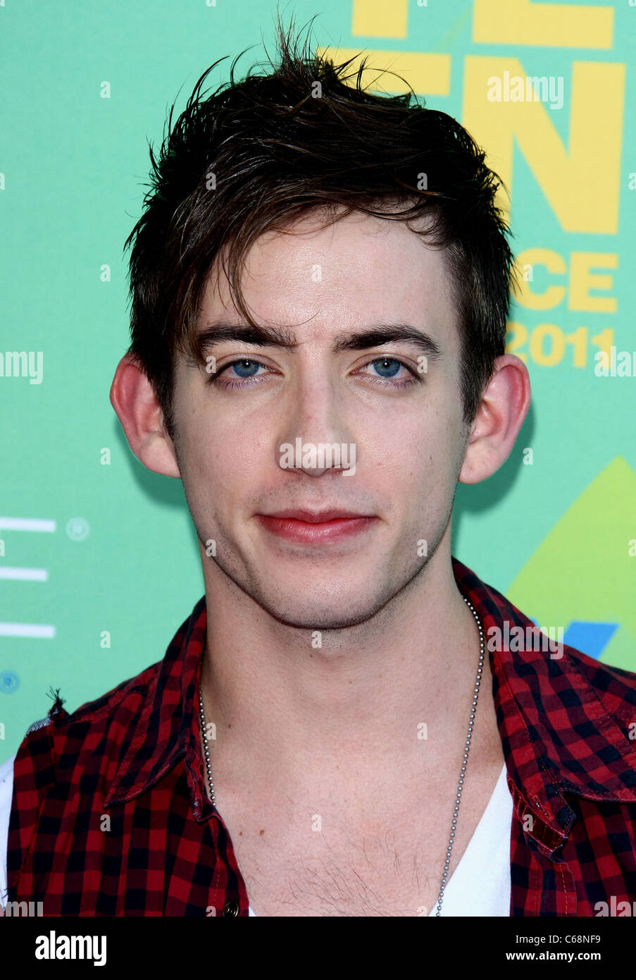 KEVIN MCHALE TEEN CHOICE 2011 ARRIVALS LOS ANGELES CALIFORNIA USA 07 August 2011 Stock Photo