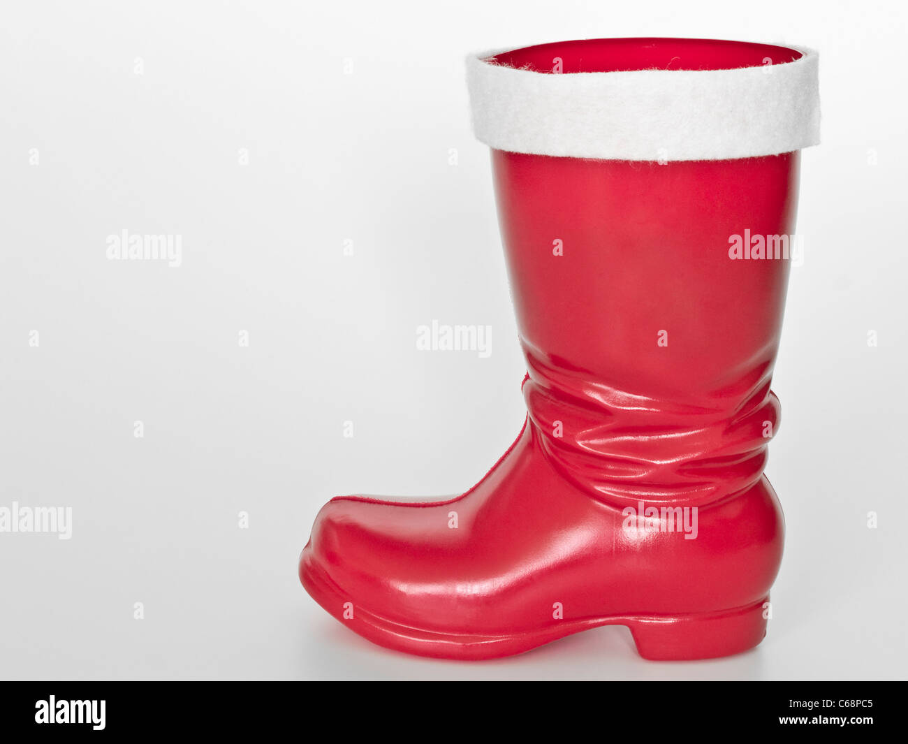 Detailansicht eines Nikolausstiefel | Detail photo of a Nicholas boot Stock Photo