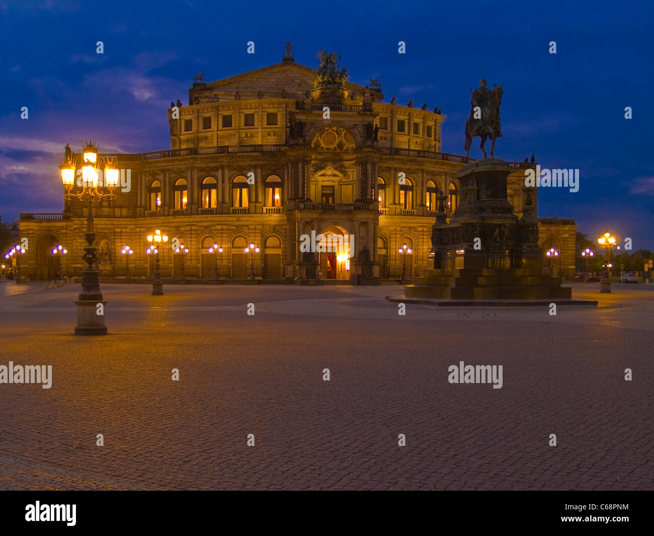 Semper Opera House Dresden, Saxony, Germany, Europe Stock Photo Alamy