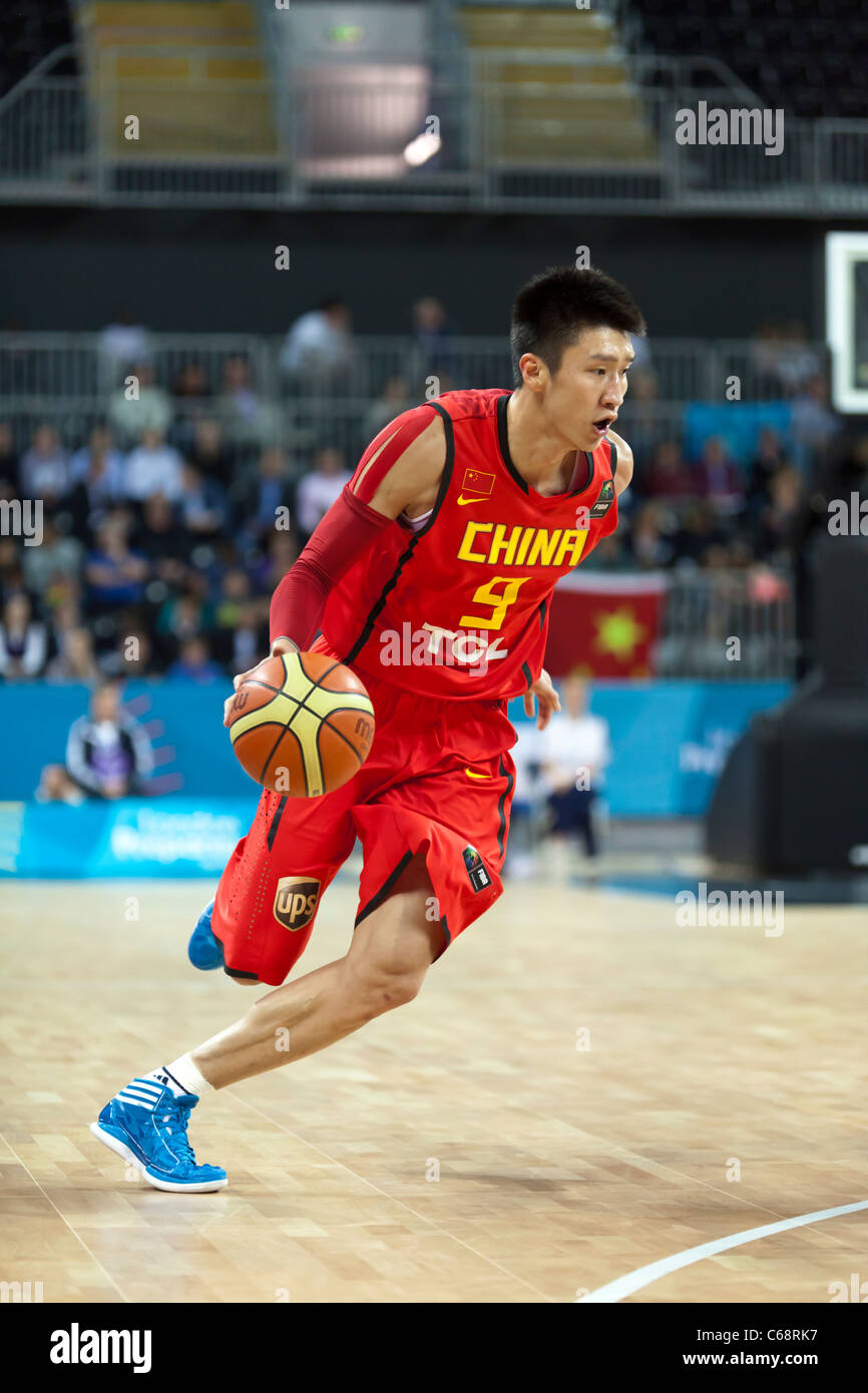 Sun Yue First NBA Basket 