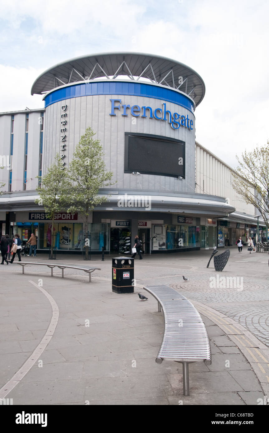 Doncaster town centre Stock Photo