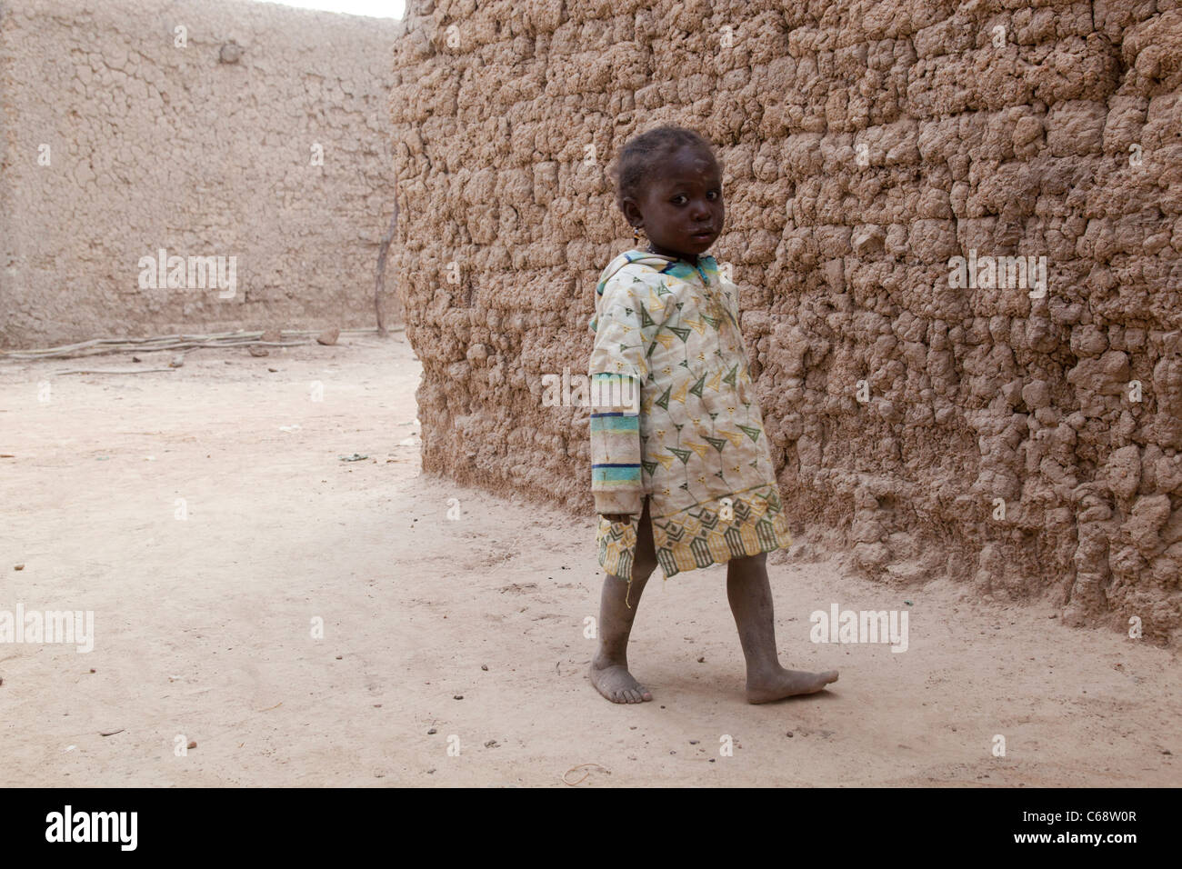 A child in Mali West Africa Stock Photo