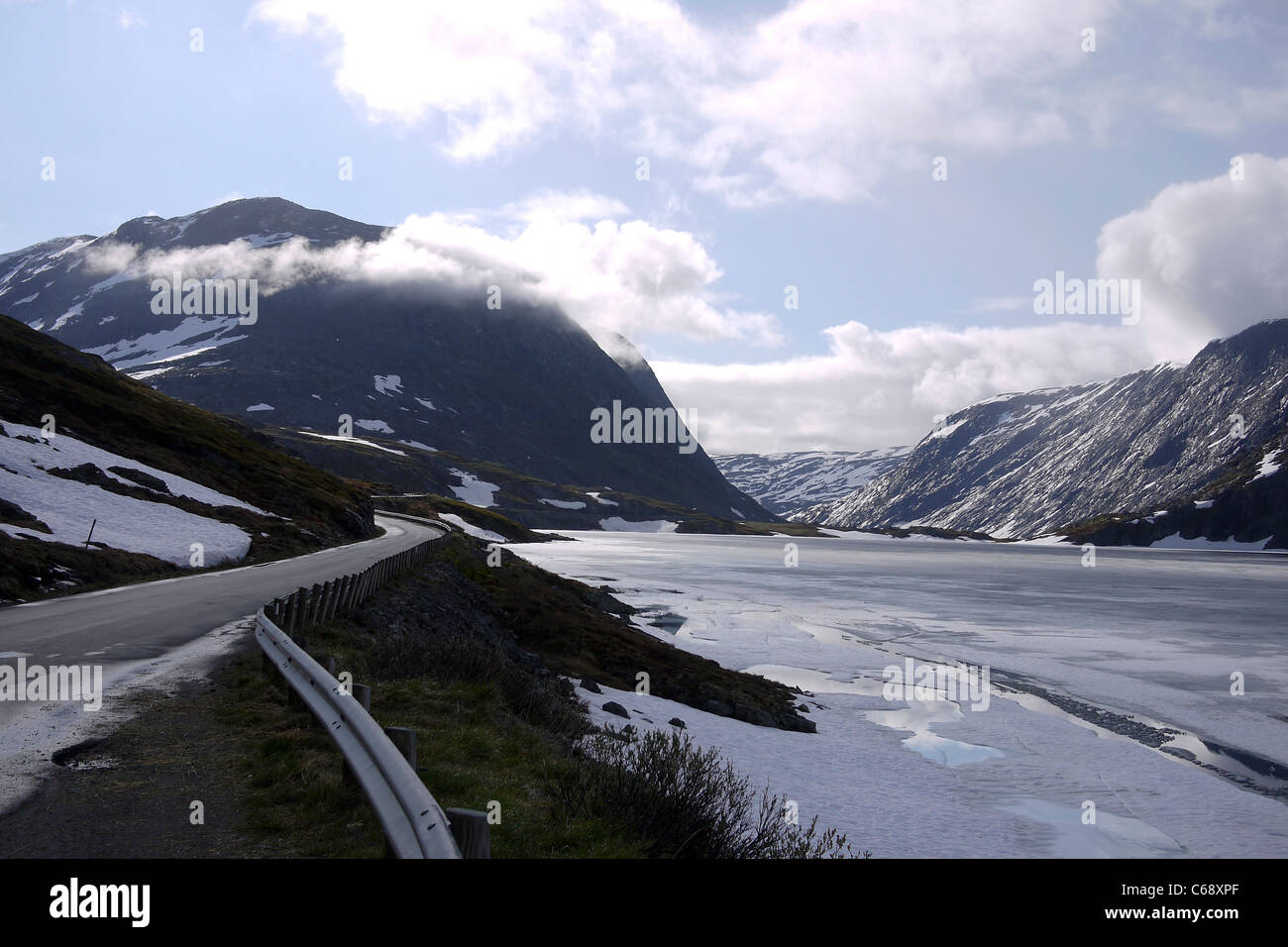 Norway, More og Romsdal, Geiranger fjord The Glacier Stock Photo - Alamy