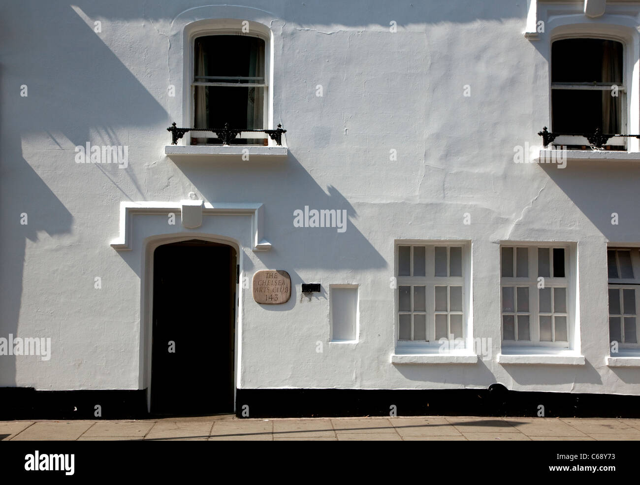 The Chelsea Arts Club, London Stock Photo Alamy