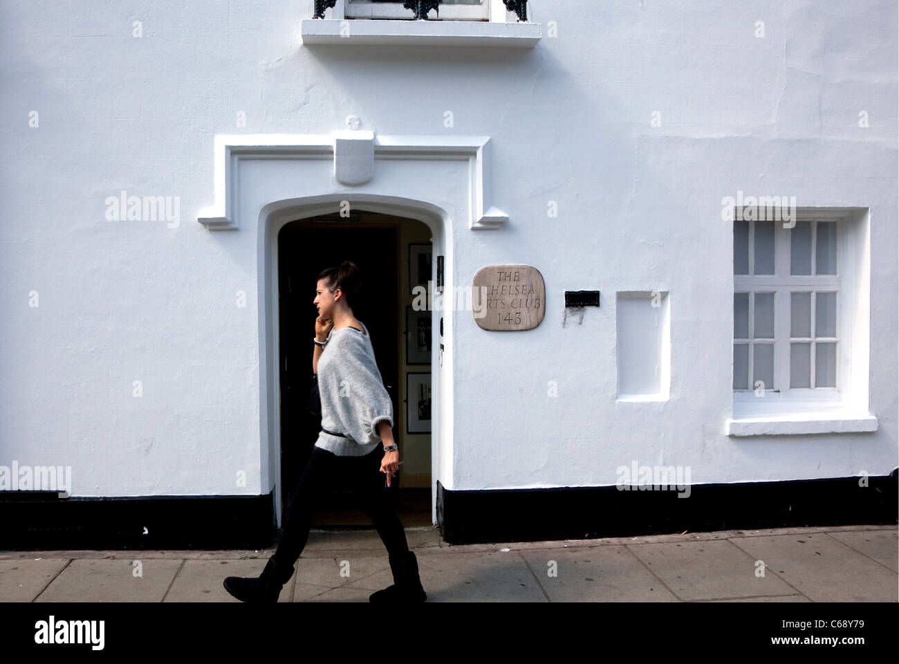 The Chelsea Arts Club, London Stock Photo Alamy
