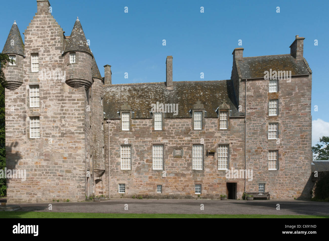 Kellie Castle nr Anstruther Fife Scotland Stock Photo Alamy