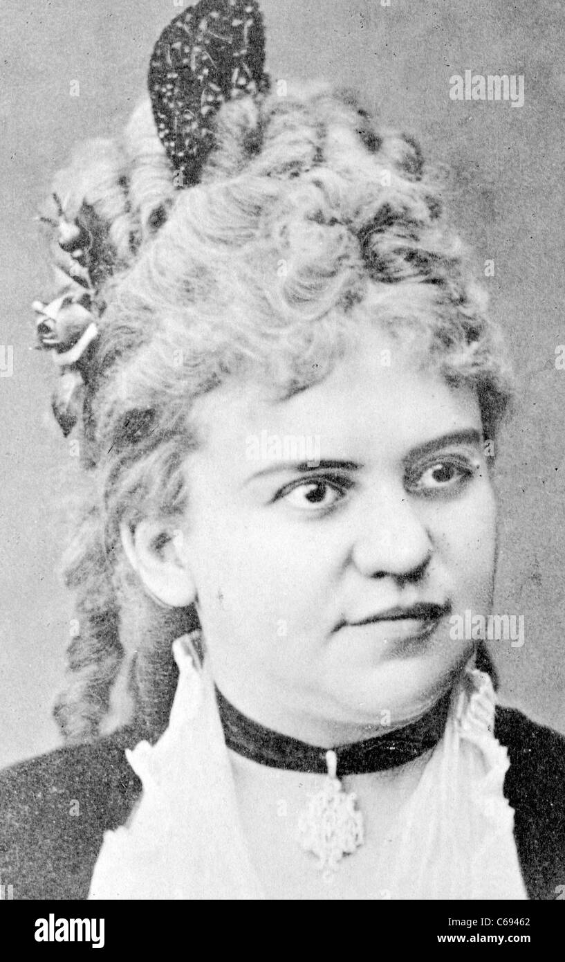 Josephine Gallmayer, German singer and actress Stock Photo - Alamy