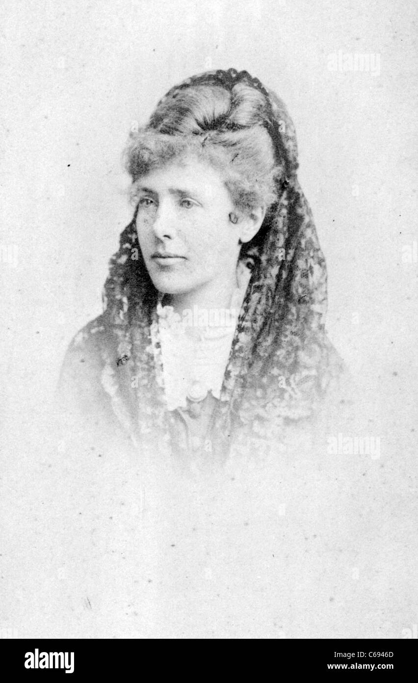 Kate Field, American journalist and feminist Stock Photo