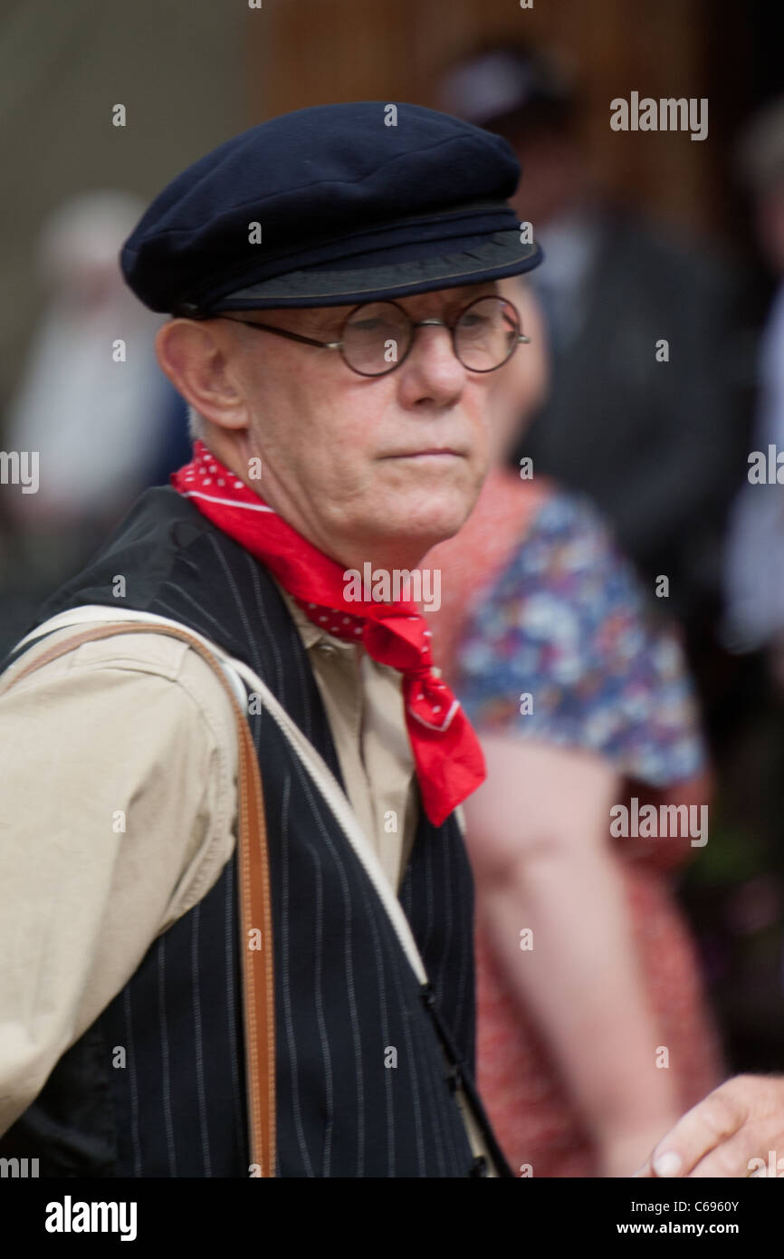 Critch 1940's Weekend August 2011 Stock Photo