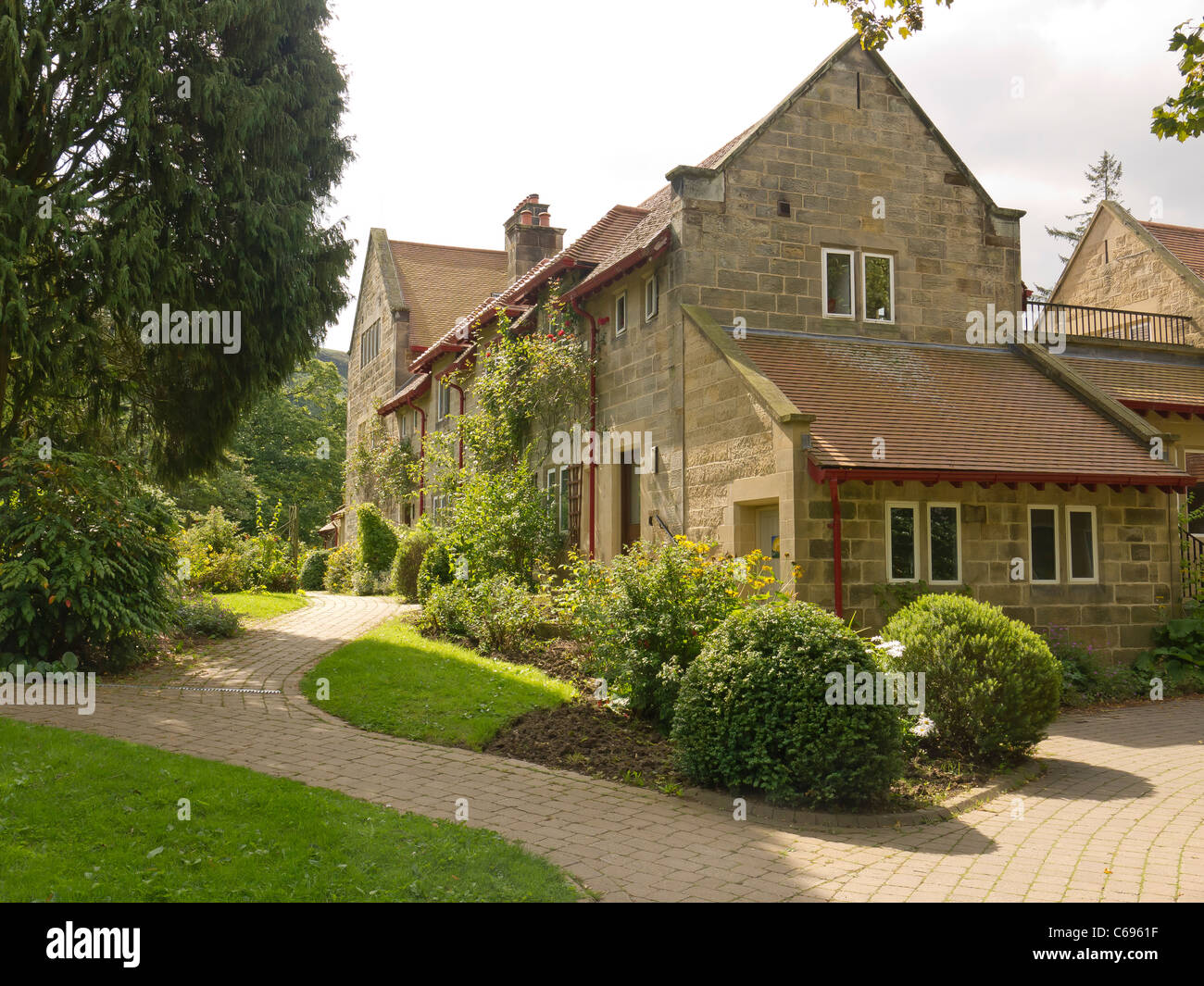 Botton Hall in Botton Village, a home for disabled owned by the Stock Photo 38310987 Alamy