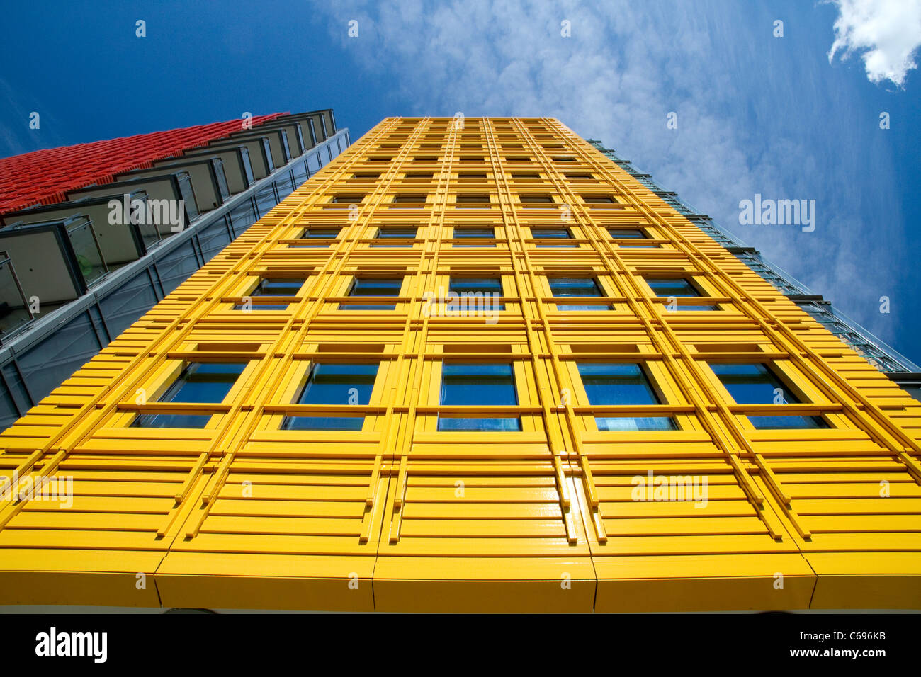 Mixed use development Central St Saint Giles Covent Garden London Stock Photo
