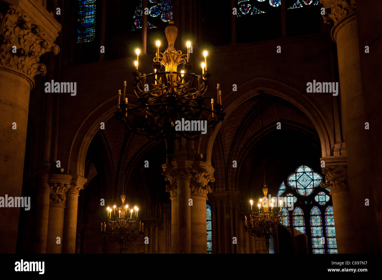 Religion Church  God  Love France Paris Cathedral Notre Dame Notredame Structure Gothic Style Mystery Opportunity Christianity Stock Photo