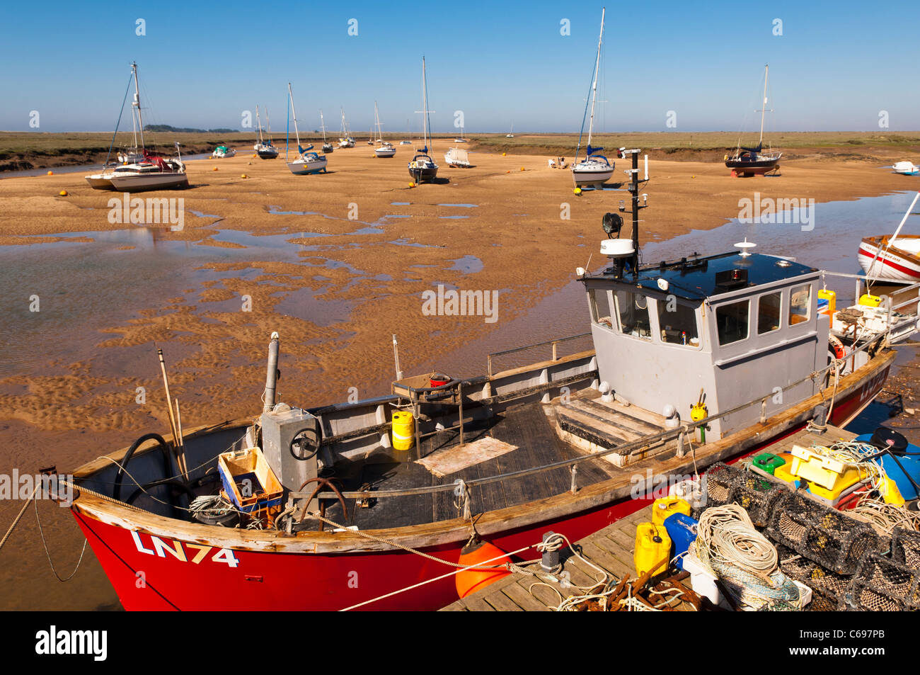 Norfolk crab boat fishing boat hi-res stock photography and images - Alamy