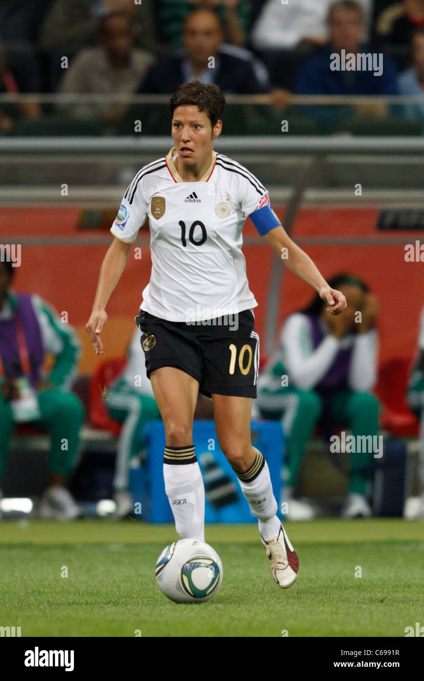Linda Bresonik of Germany in action during a FIFA Women's World Cup Group A match against Nigeria June 30, 2011. Stock Photo