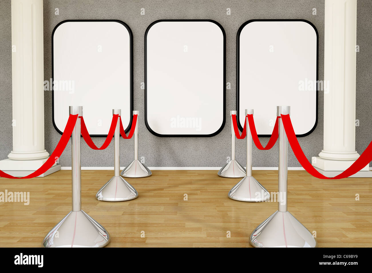 Empty art gallery hi-res stock photography and images - Alamy