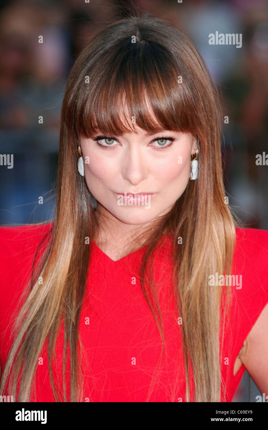 Olivia Wilde at arrivals for THE CHANGE-UP Premiere, Village Theatre in Westwood, Los Angeles, CA August 1, 2011. Photo By: Justin Wagner/Everett Collection Stock Photo
