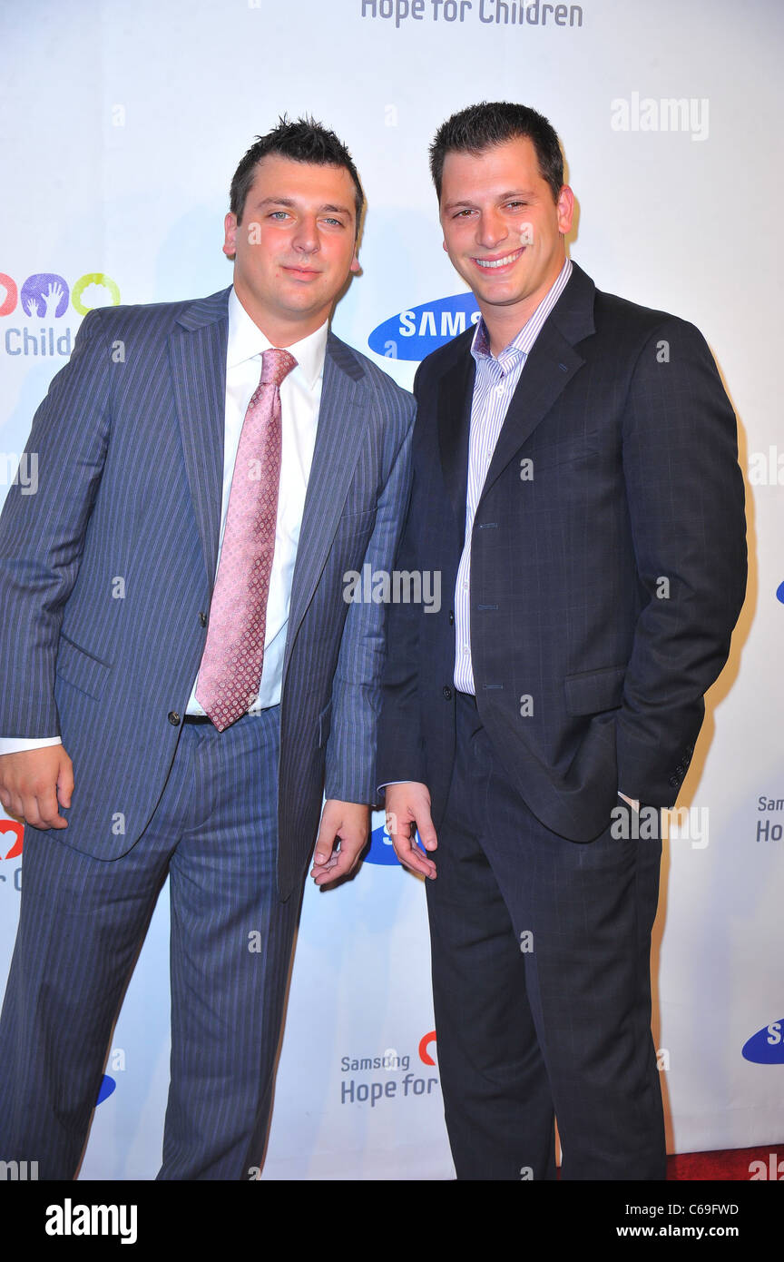 Chris Manzo, Albie Manzo at arrivals for 10th Annual Samsung Hope For