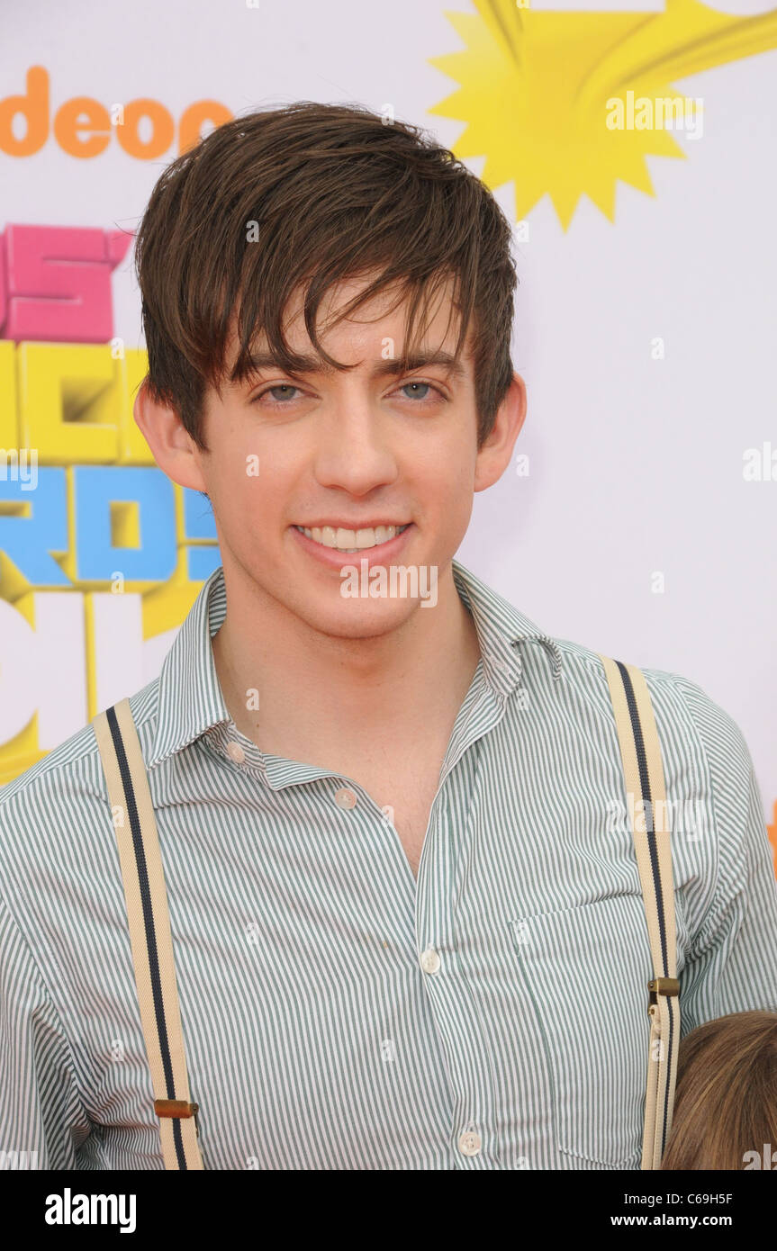 Kevin McHale at arrivals for NICKELODEON'S 24th Annual Kids' Choice Awards - Arrivals, USC's Galen Center, Los Angeles, CA April 2, 2011. Photo By: Dee Cercone/Everett Collection Stock Photo