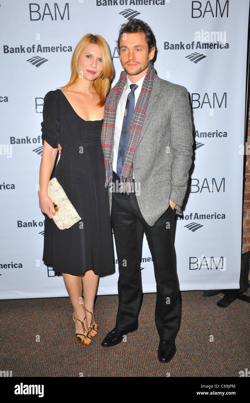 Claire Danes, Hugh Dancy in attendance for Brooklyn Academy of Music BAM  2011 Theater Gala Opening Night Performance of THE DIARY OF A MADMAN,  Howard Gilman Opera House, Brooklyn, NY March 10,, image size:864x1390