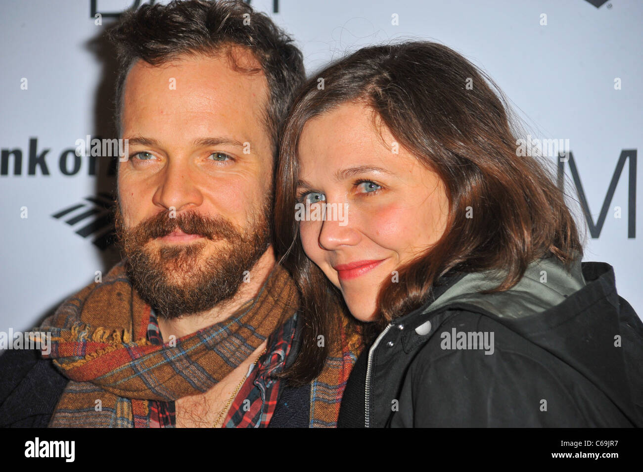 Peter Sarsgaard, Maggie Gyllenhaal in attendance for Brooklyn Academy of Music BAM 2011 Theater Gala Opening Night Performance of THE DIARY OF A MADMAN, Howard Gilman Opera House, Brooklyn, NY March 10, 2011. Photo By: Gregorio T. Binuya/Everett Collection Stock Photo