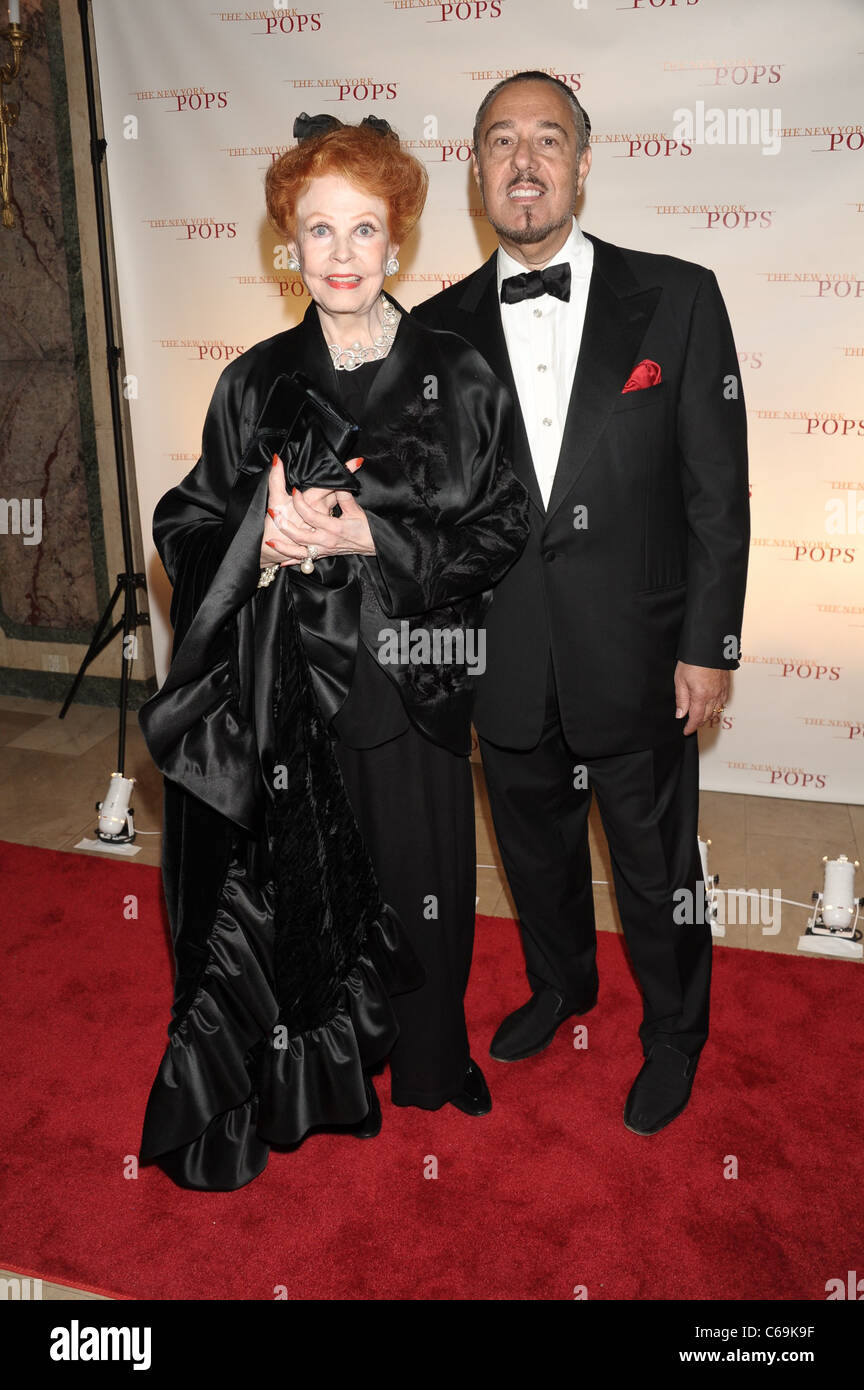 Arlene Dahl Marc Rosen In Attendance For The New York Pops 28th Birthday Gala Celebrate Hope Carnegie Hall New York Ny May 2 2011 Photo By Rob Rich Everett Collection Stock Photo Alamy