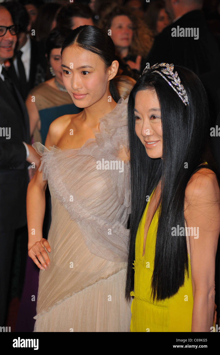 Vera Wang (right) at arrivals for 