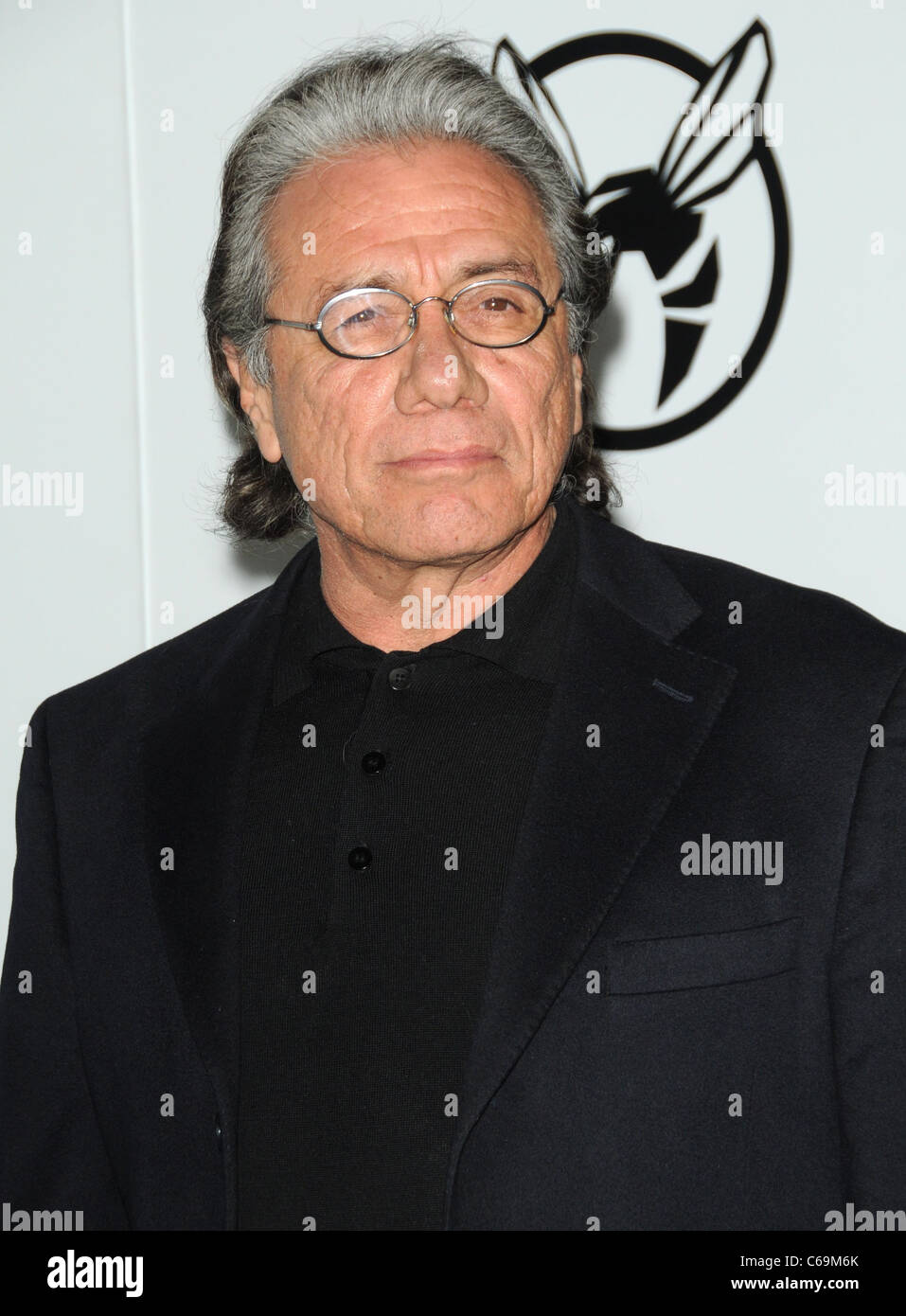 Edward James Olmos at arrivals for THE GREEN HORNET Premiere, Grauman's Chinese Theatre, Los Angeles, CA January 10, 2011. Photo By: Dee Cercone/Everett Collection Stock Photo
