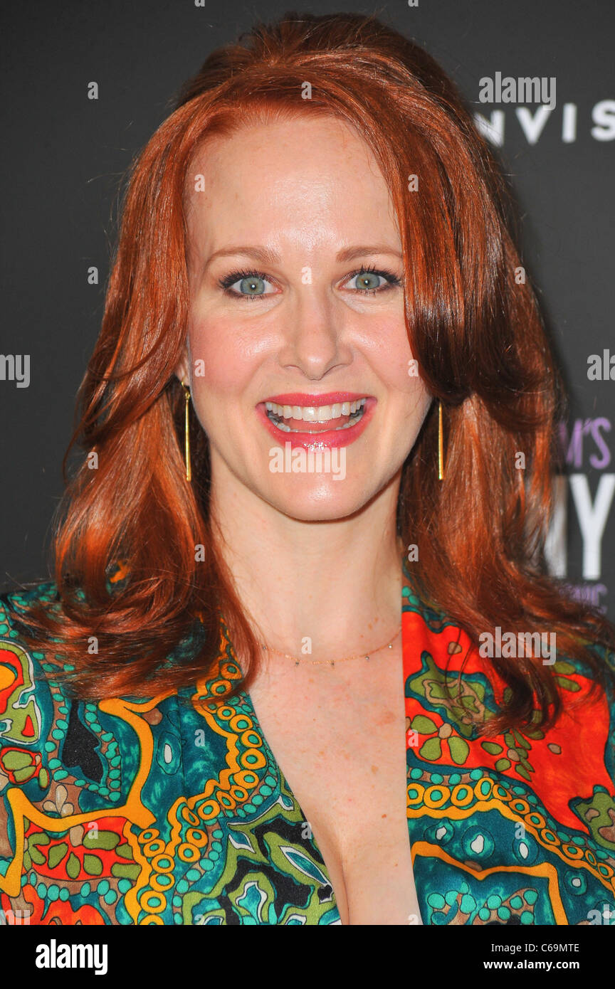 Katie Finneran at arrivals for Premiere Screening of Filmed Version of COMPANY Revival, NYIT Auditorium on Broadway, New York, NY June 8, 2011. Photo By: Gregorio T. Binuya/Everett Collection Stock Photo
