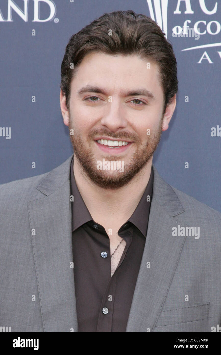Chris Young at arrivals for Academy of Country Music ACM Awards 2011