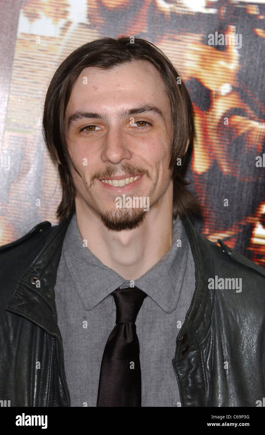 Jake Richardson at arrivals for CINEMA VERITE Premiere by HBO, Paramount Studios, Los Angeles, CA April 11, 2011. Photo By: Elizabeth Goodenough/Everett Collection Stock Photo