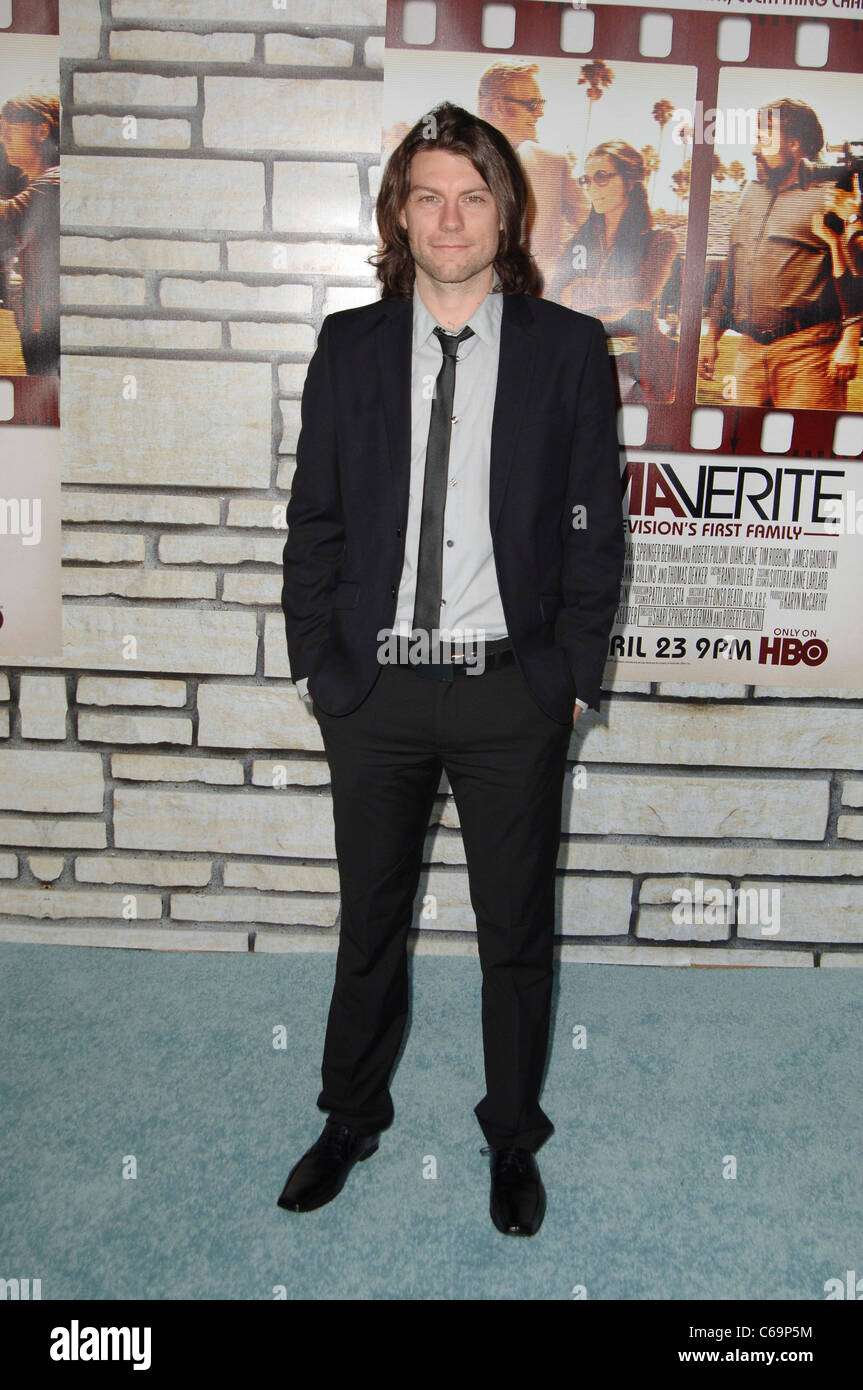 Patrick Fugit at arrivals for CINEMA VERITE Premiere by HBO, Paramount Studios, Los Angeles, CA April 11, 2011. Photo By: Elizabeth Goodenough/Everett Collection Stock Photo