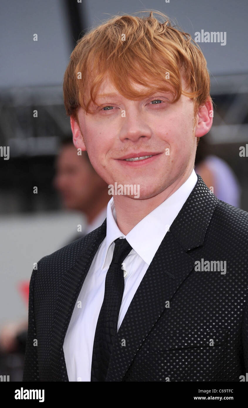 Rupert Grint at arrivals for Harry Potter and the Deathly Hallows