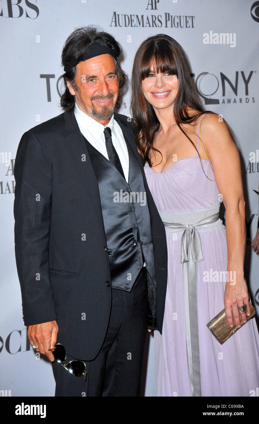 Al Pacino, Lucila Sola at arrivals for American Theatre Wing's 65th ...