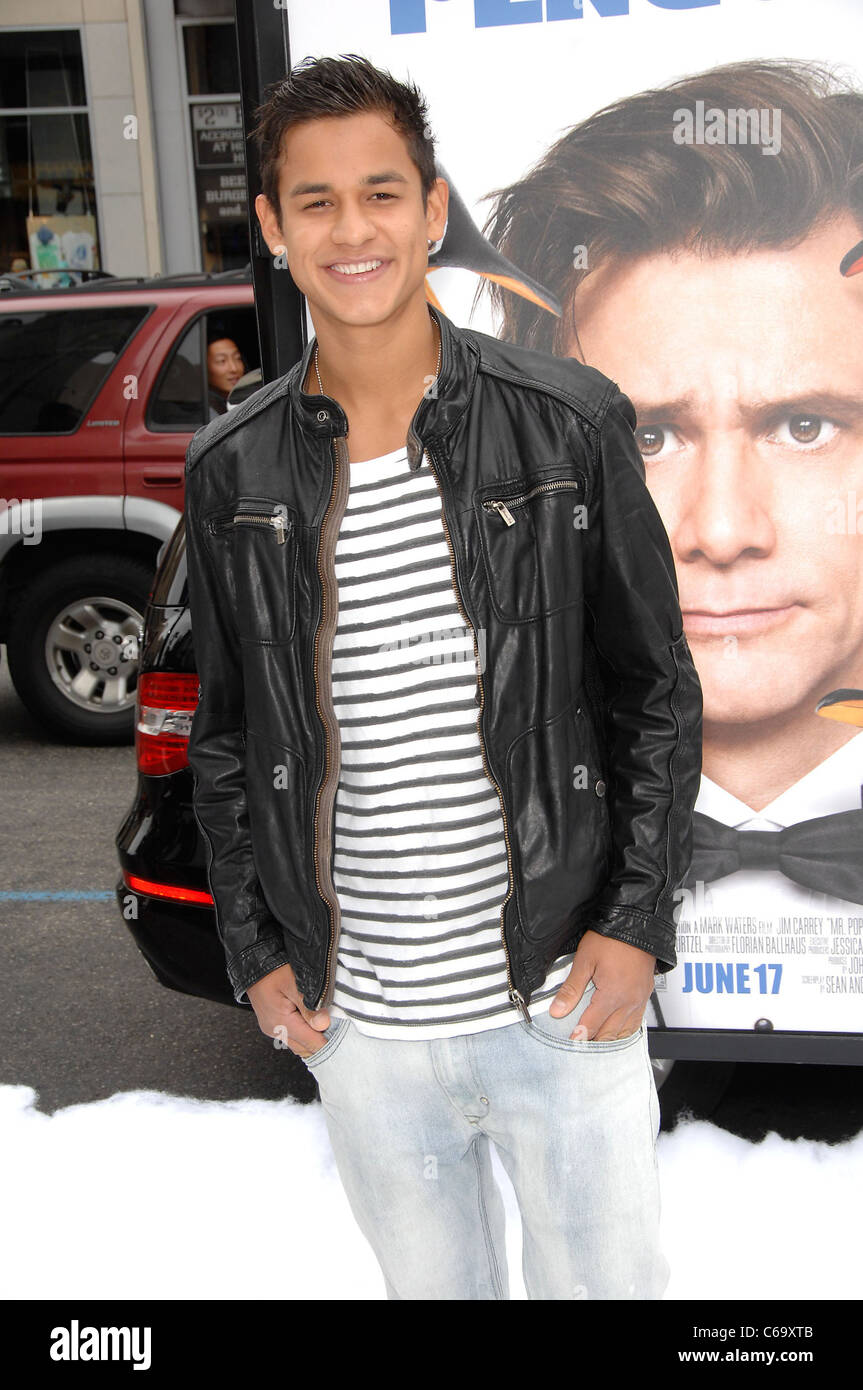 Bronson Pelletier at arrivals for Mr. Popper's Penguins Premiere, Grauman's Chinese Theatre, Los Angeles, CA June 12, 2011. Photo By: Michael Germana/Everett Collection Stock Photo