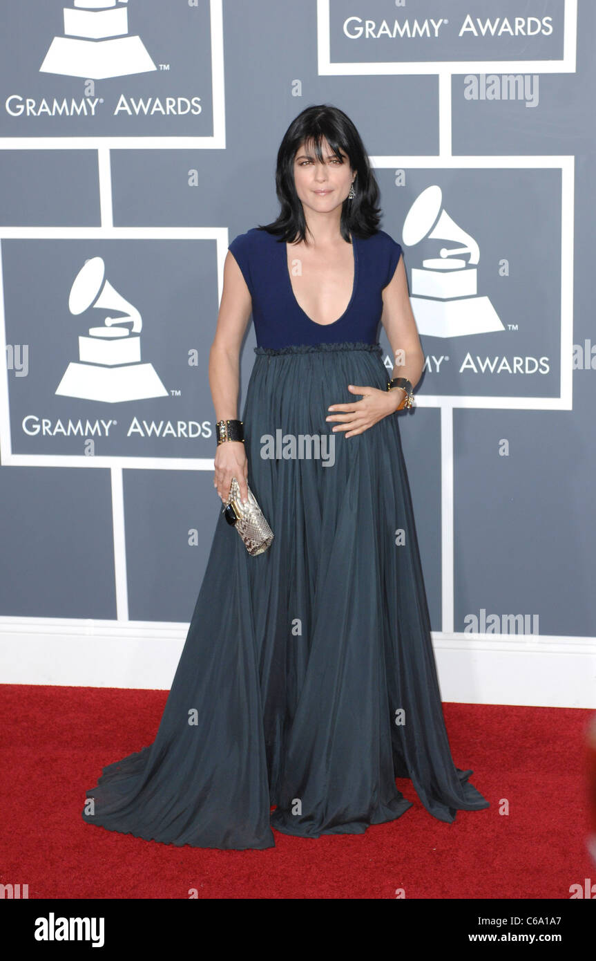 Selma Blair (wearing Lanvin) at arrivals for The 53rd Annual GRAMMY