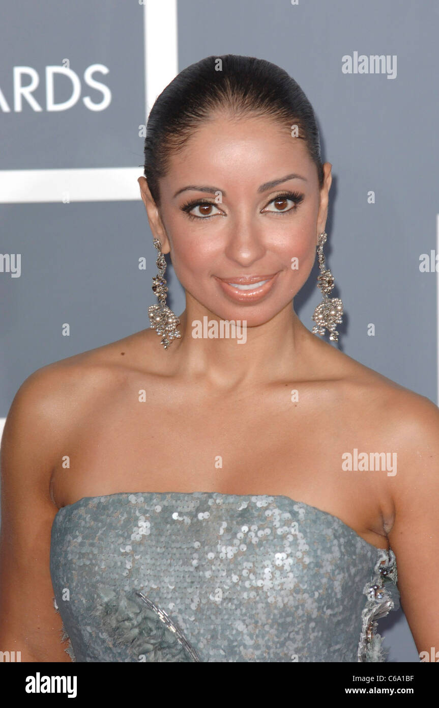 Mya at arrivals for The 53rd Annual GRAMMY Awards, Staples Center, Los Angeles, CA February 13, 2011. Photo By: Elizabeth Goodenough/Everett Collection Stock Photo