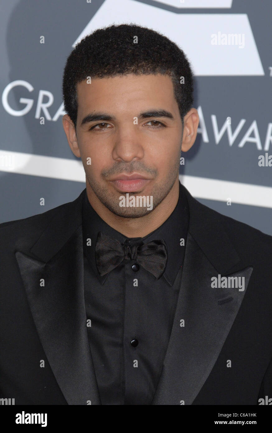 Drake at arrivals for The 53rd Annual GRAMMY Awards, Staples Center, Los Angeles, CA February 13, 2011. Photo By: Elizabeth Goodenough/Everett Collection Stock Photo