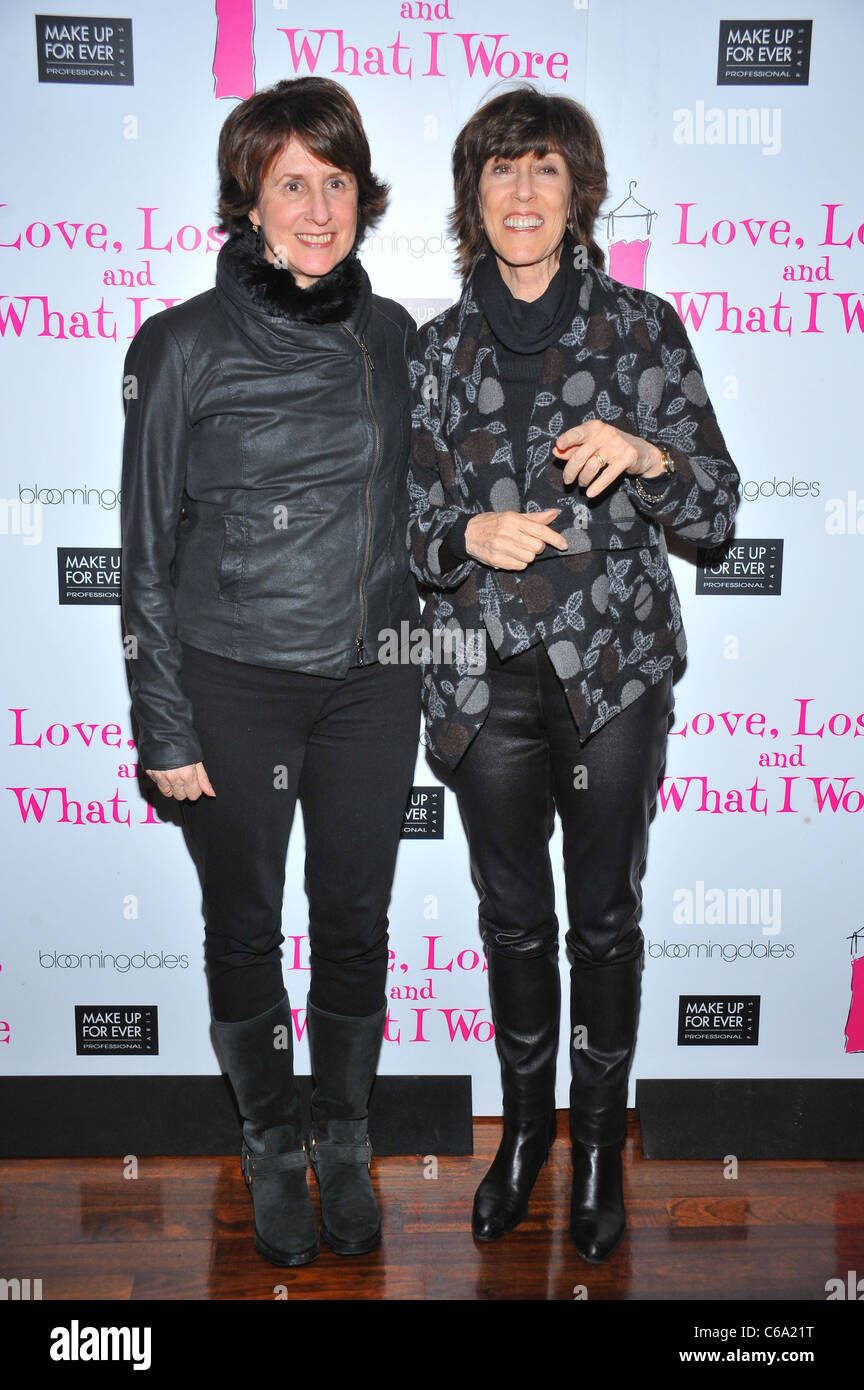 Delia Ephron, Nora Ephron at the afterparty for LOVE, LOSS and WHAT I