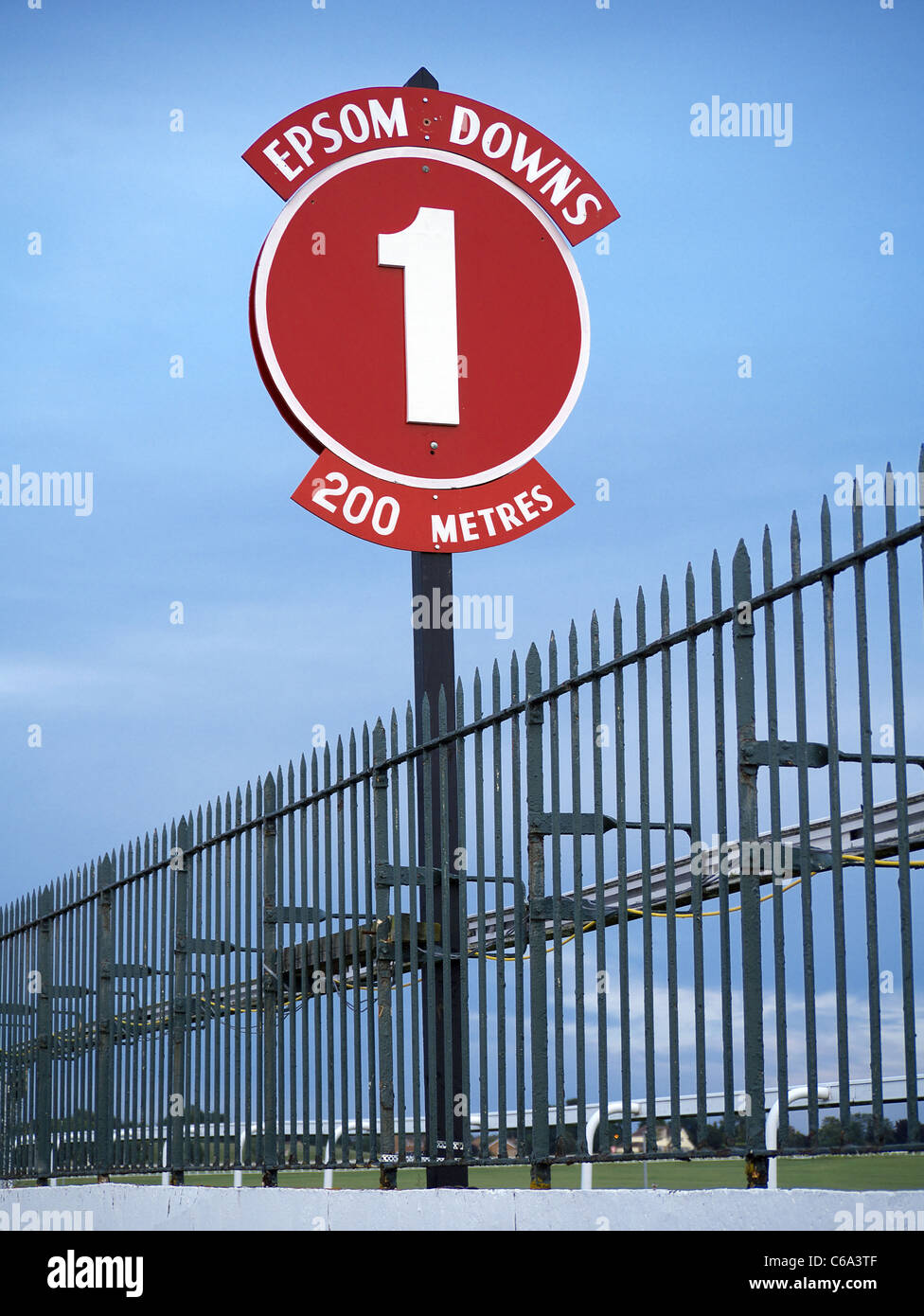 Horse racing furlong marker hires stock photography and images Alamy