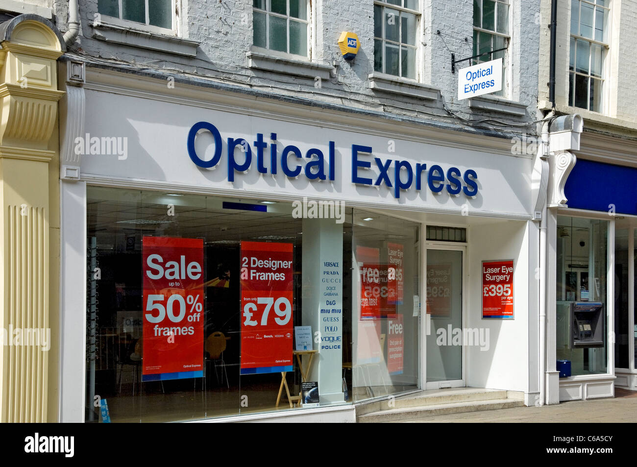 Uk Optician Shop Stock Photos & Uk Optician Shop Stock Images Alamy