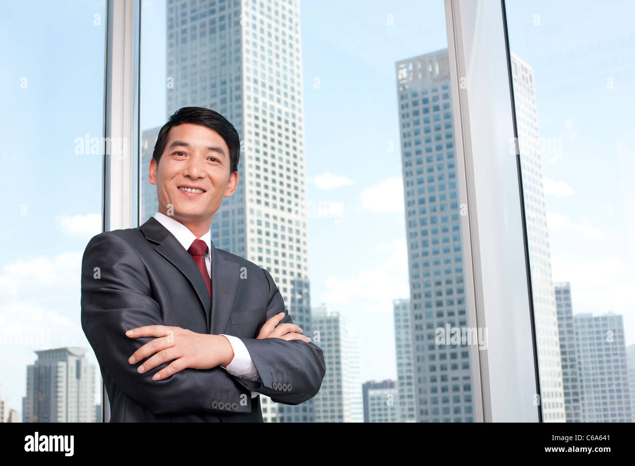 Portrait of a businessman Stock Photo - Alamy
