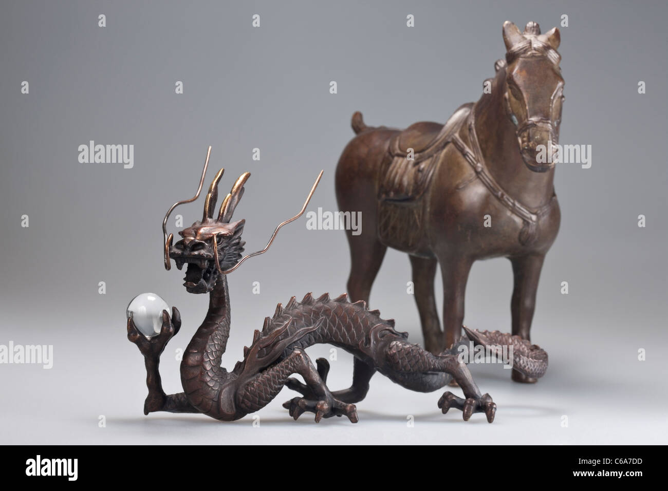Bronze chinese horse hi-res stock photography and images - Alamy