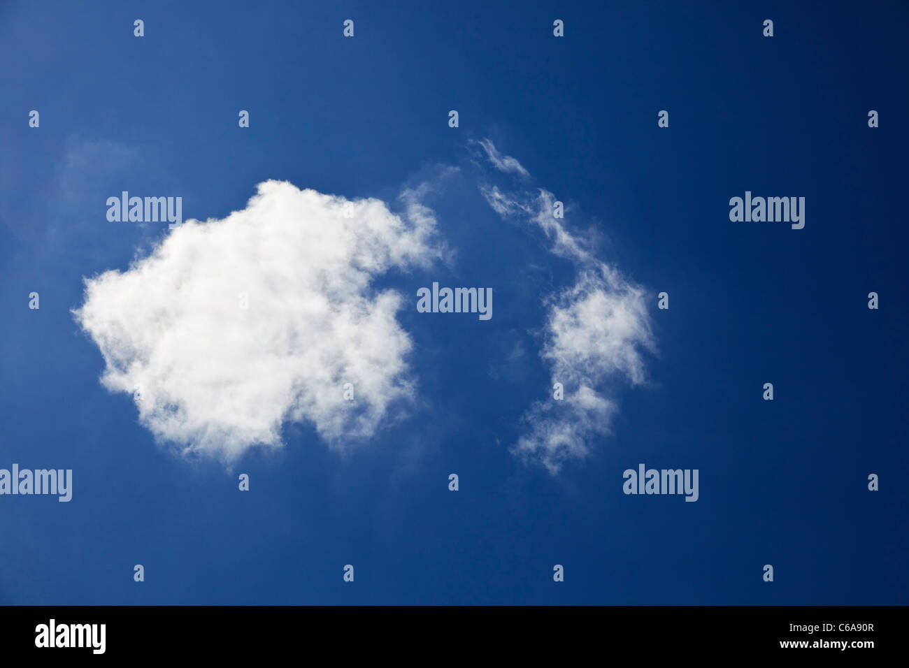 Blue sky and clouds Stock Photo