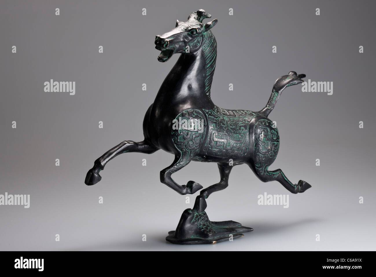Chinese Horse Sculpture Stock Photo Alamy