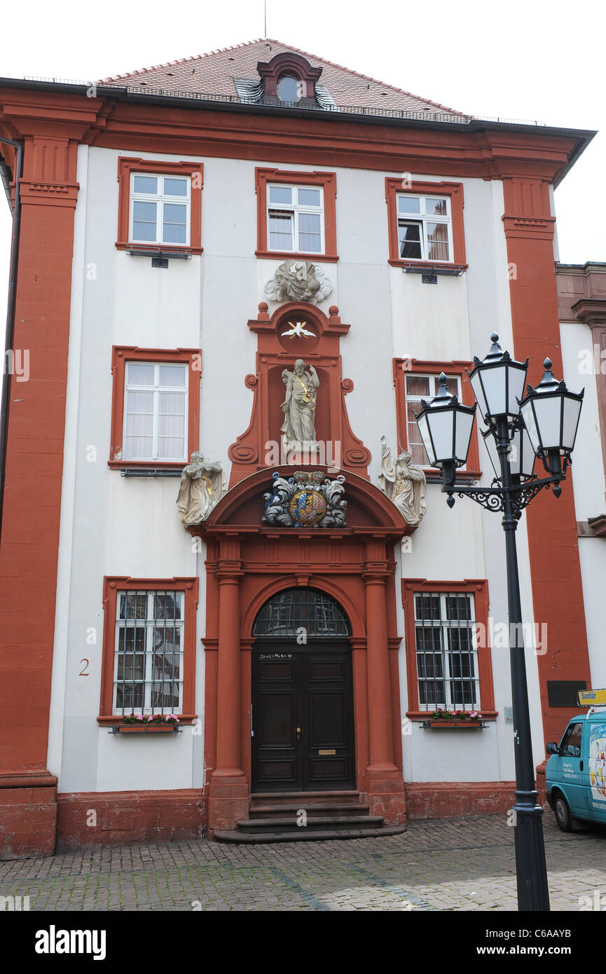 The Rectory of the Jesuit Church Heidelberg Baden-Württemberg Germany Deutschland Stock Photo